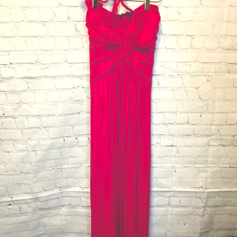 Hot Pink Maxi Dress